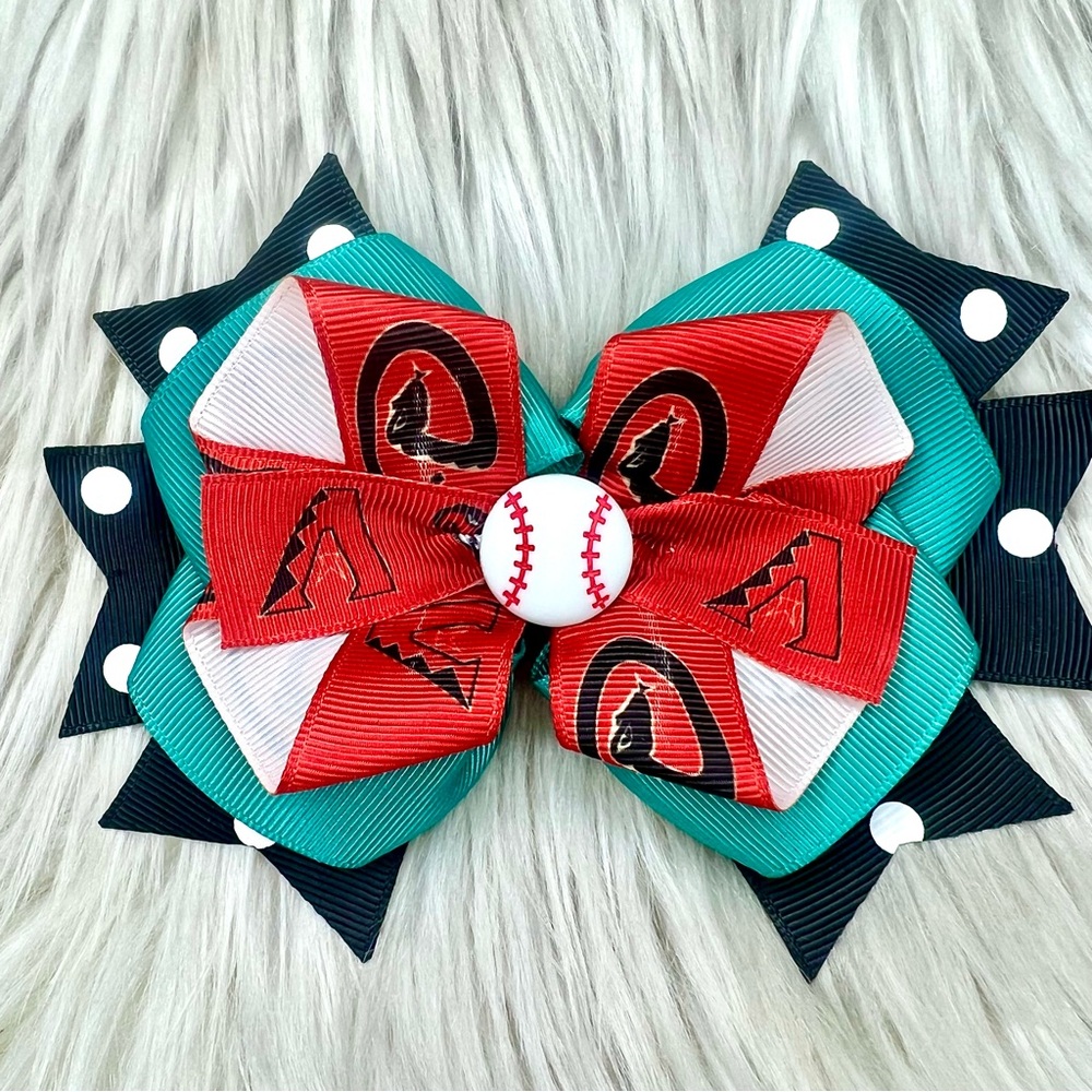 🎀⚾️ MLB Arizona Diamondbacks Hair Bow ⚾️🎀